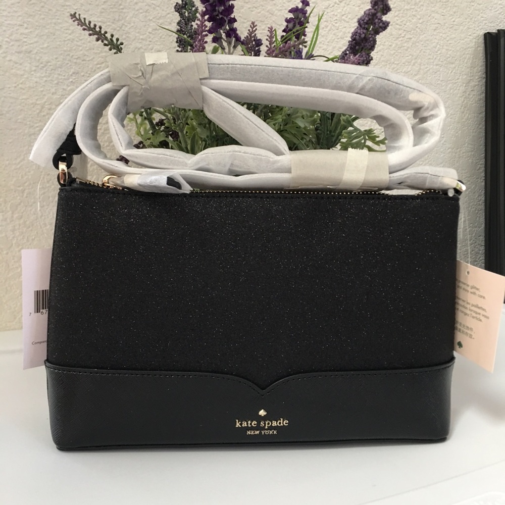 Kate spade Lola glitter crossbody